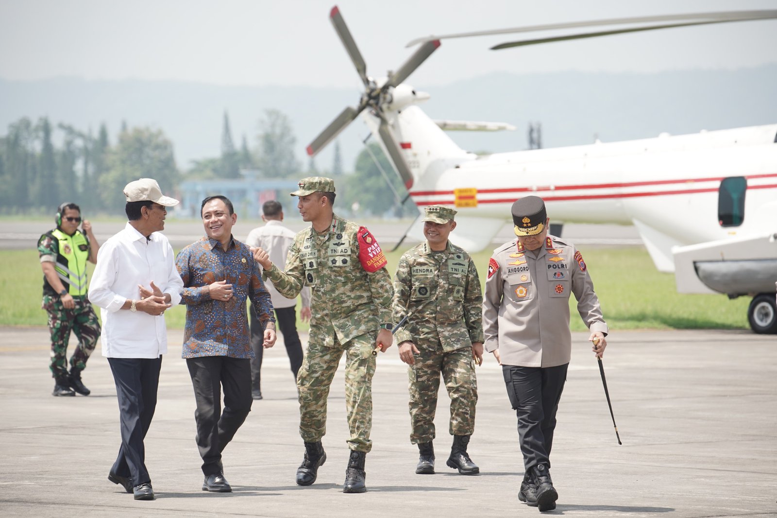 Budi Waljiman Sambut Presiden Prabowo di Adisucipto, Hendak Resmikan Pabrik Kendaraan Listrik di Magelang